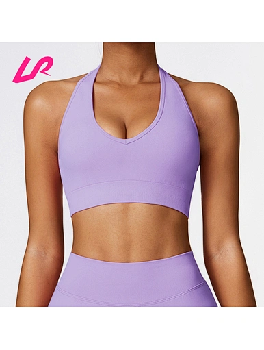 Cover up in style with our halter sports bra. Designed for comfort and support, it's a must-have for any workout wardrobe. Shop now and stay ahead of the trend.
